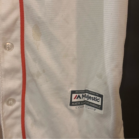 MLB White Houston Astros Baseball Jersey - Picture 4 of 7